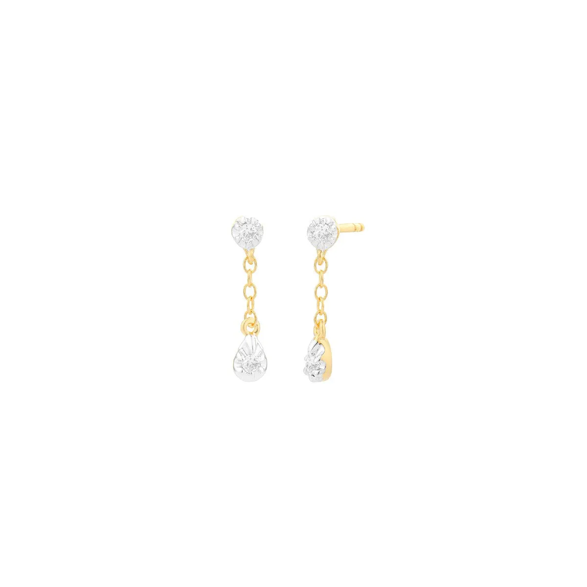 Ella Stein Ada Diamond Drop Earrings