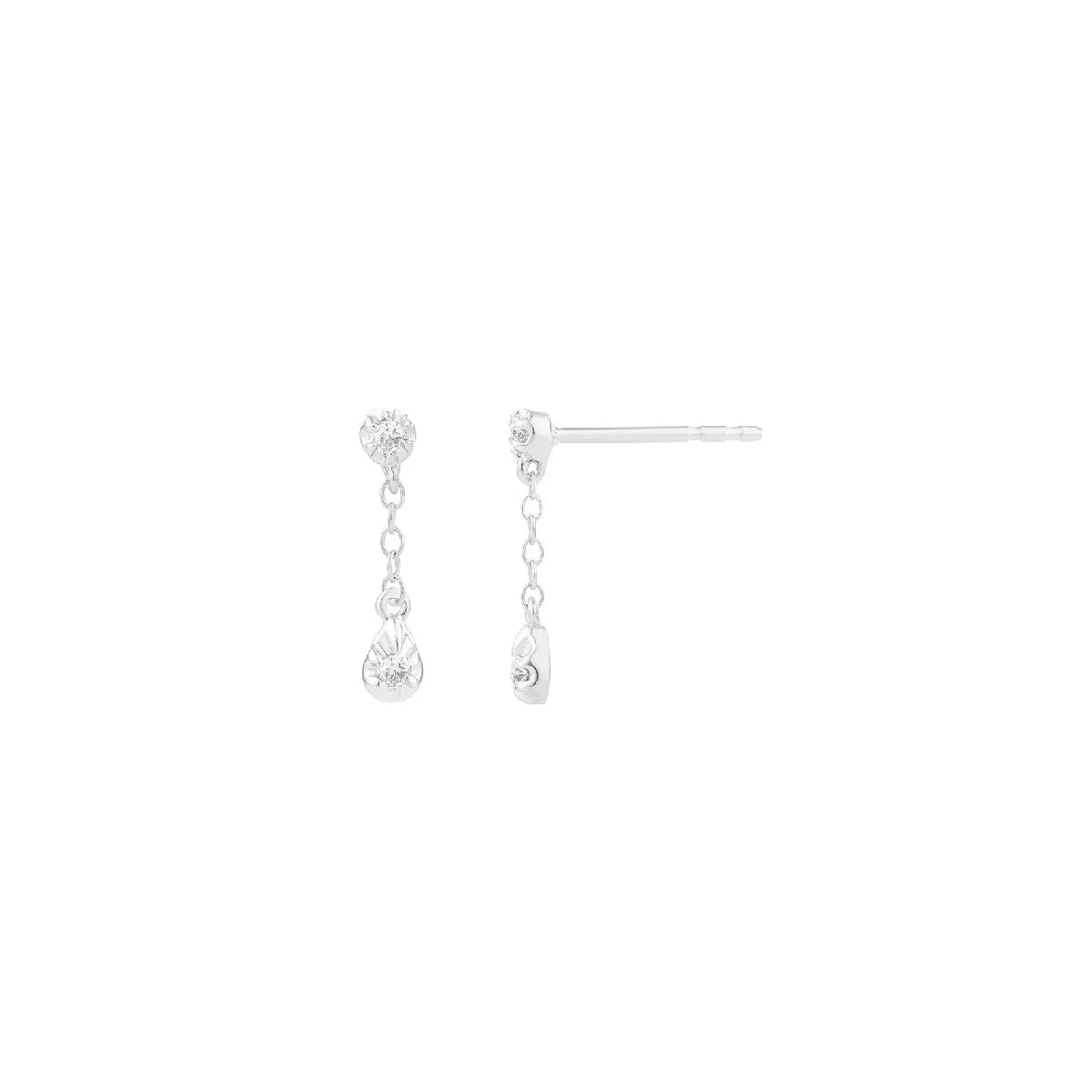 Ella Stein Ada Diamond Drop Earrings