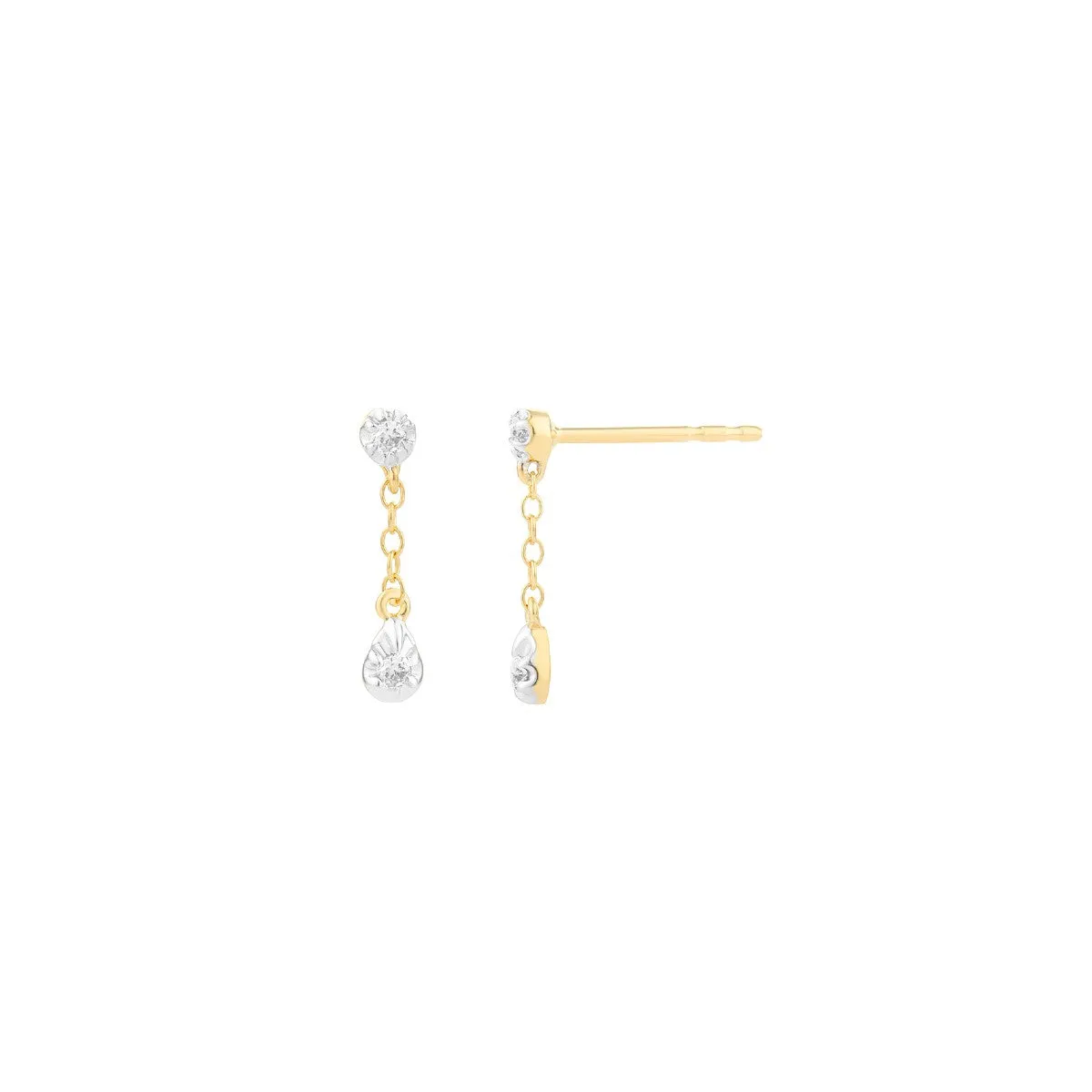 Ella Stein Ada Diamond Drop Earrings