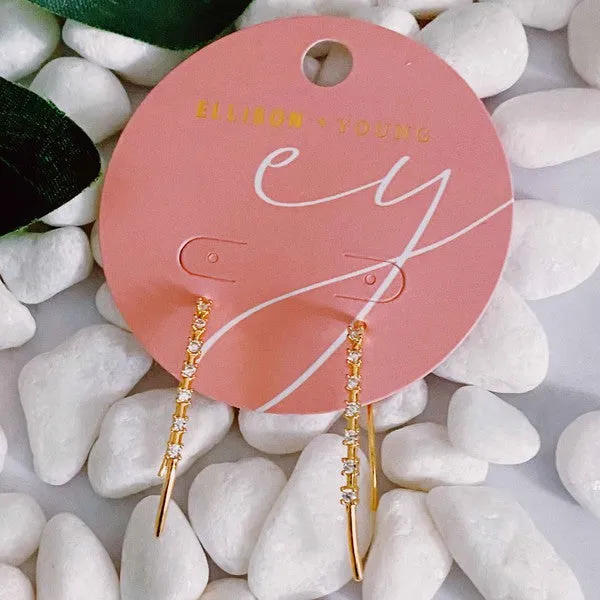 Ellison and Young Janie In Love Earrings
