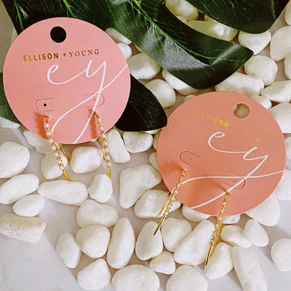 Ellison and Young Janie In Love Earrings