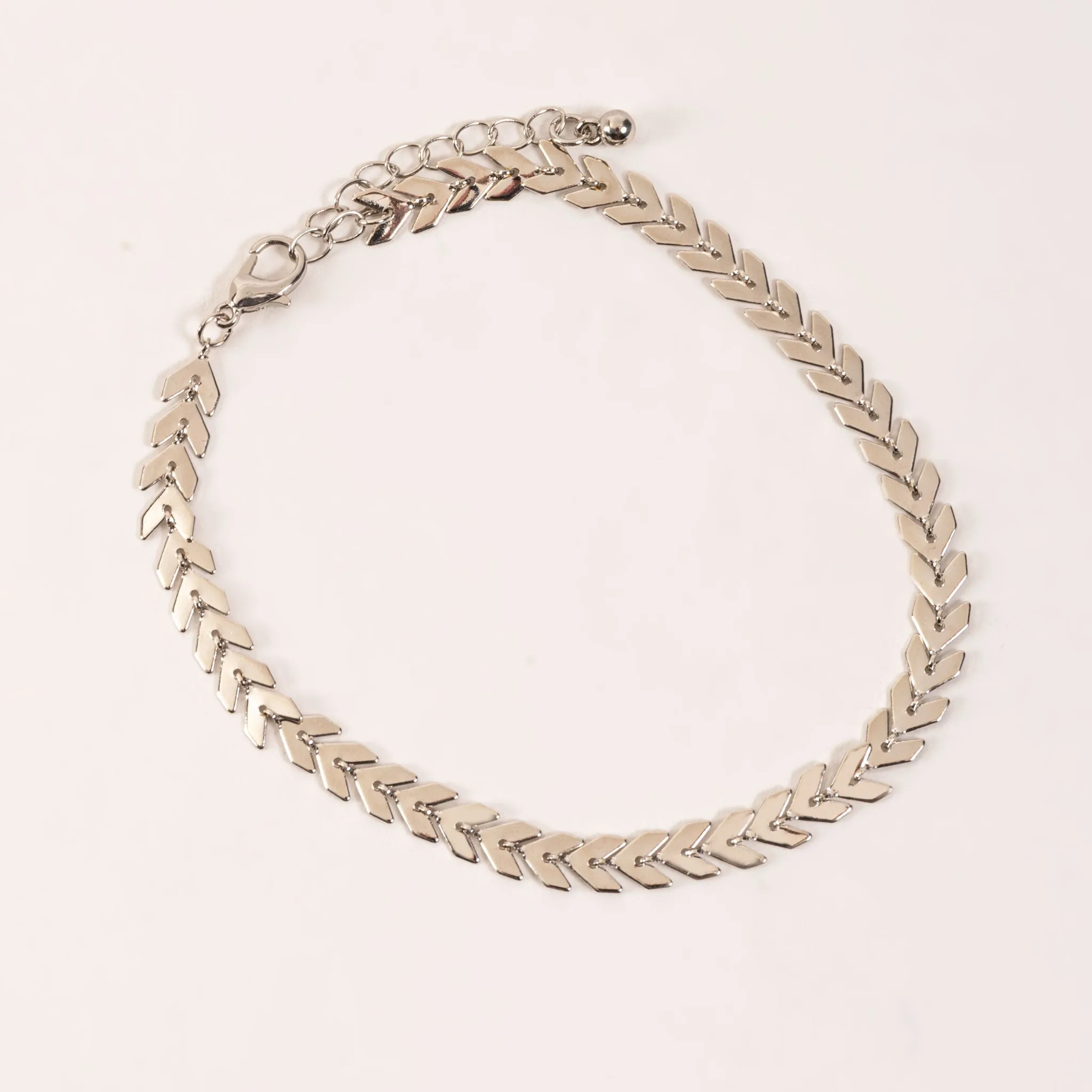 Elsie & Zoey Alexis Arrow Chain Anklet