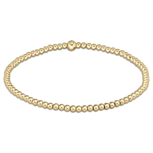 enewton | Classic Gold Bead Bracelet - 2.5mm