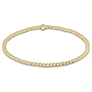 enewton | Classic Gold Bead Bracelet - 2.5mm