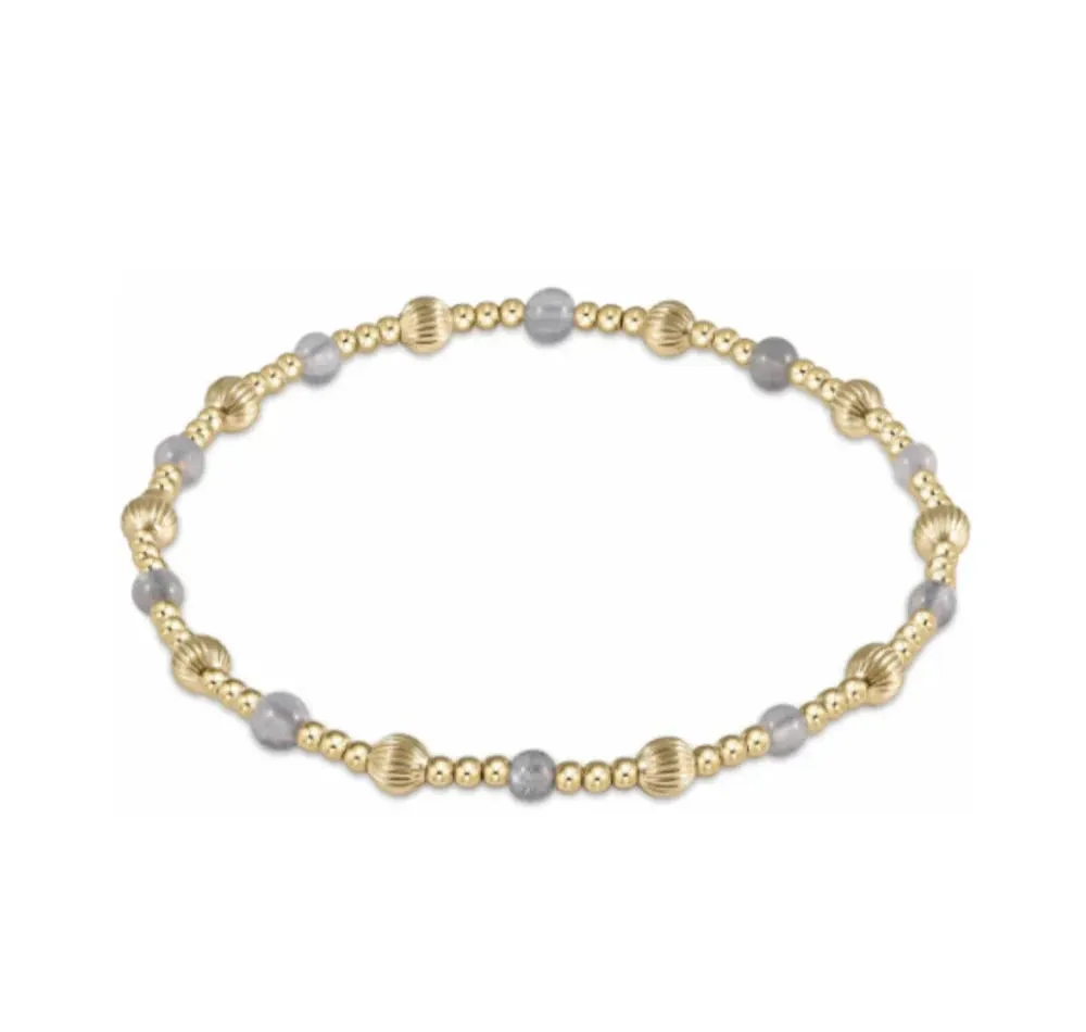 Enewton Dignity Sincerity Pattern 4mm Bead Bracelet Labradorite