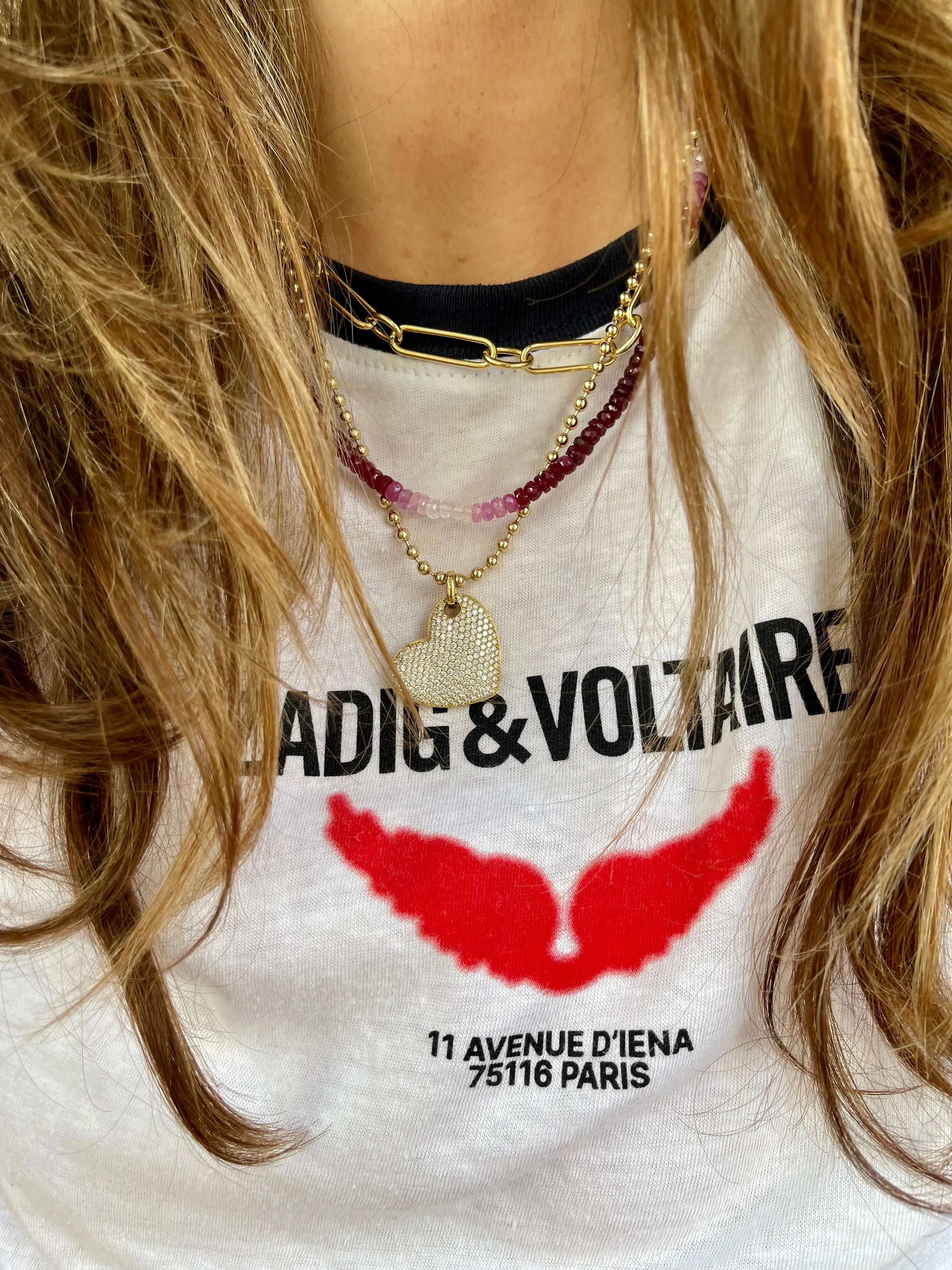 ESSENTIAL BEADED NECKACE
