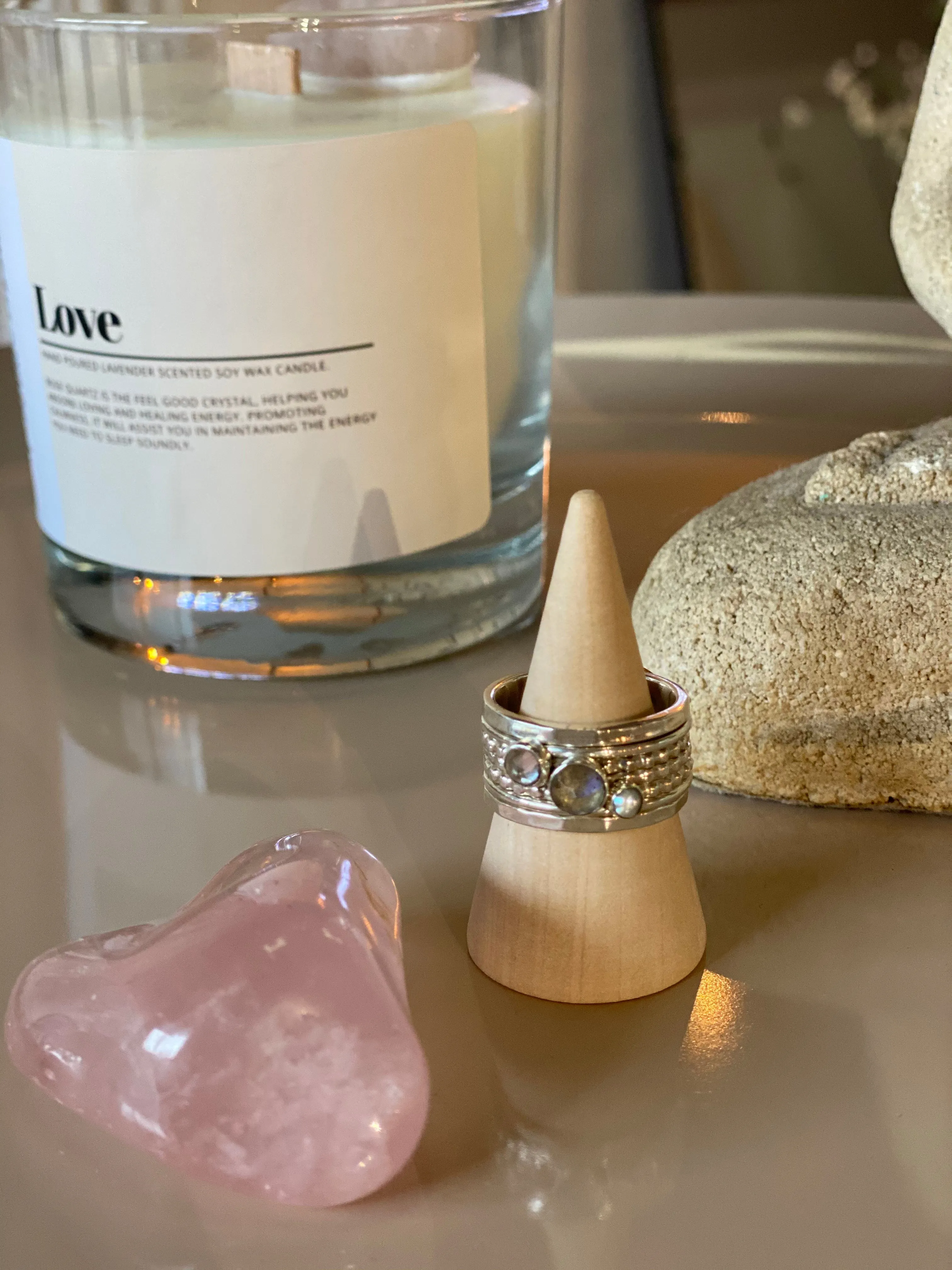 Ethereal Galaxy Spin & Wish Ring