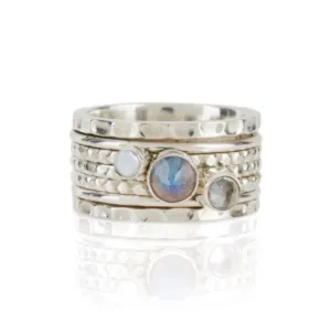 Ethereal Galaxy Spin & Wish Ring