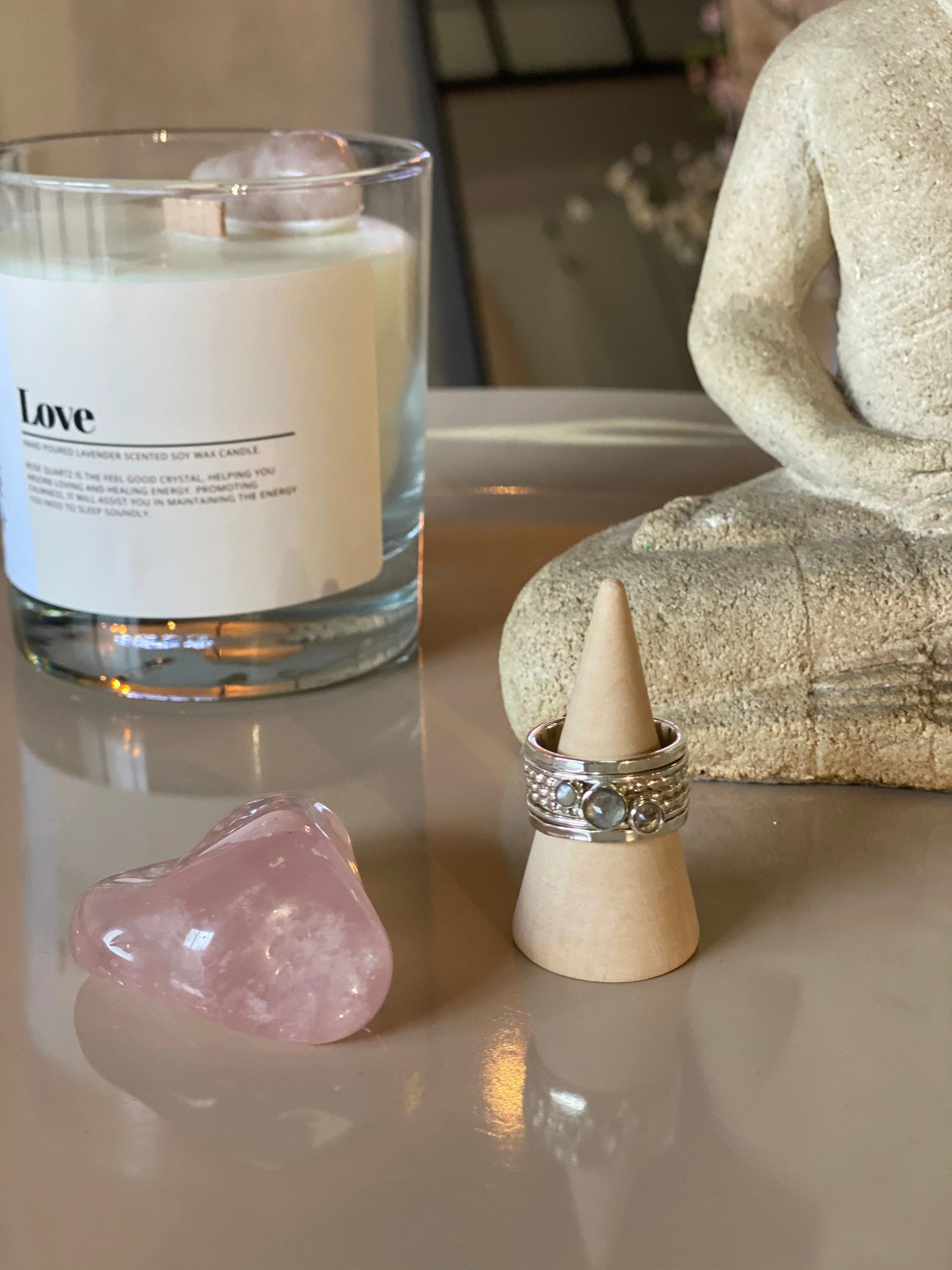 Ethereal Galaxy Spin & Wish Ring