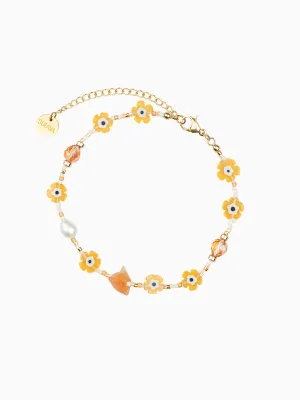 Flower Power Anklet