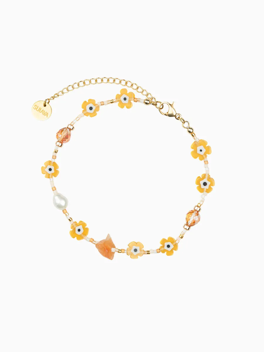 Flower Power Anklet
