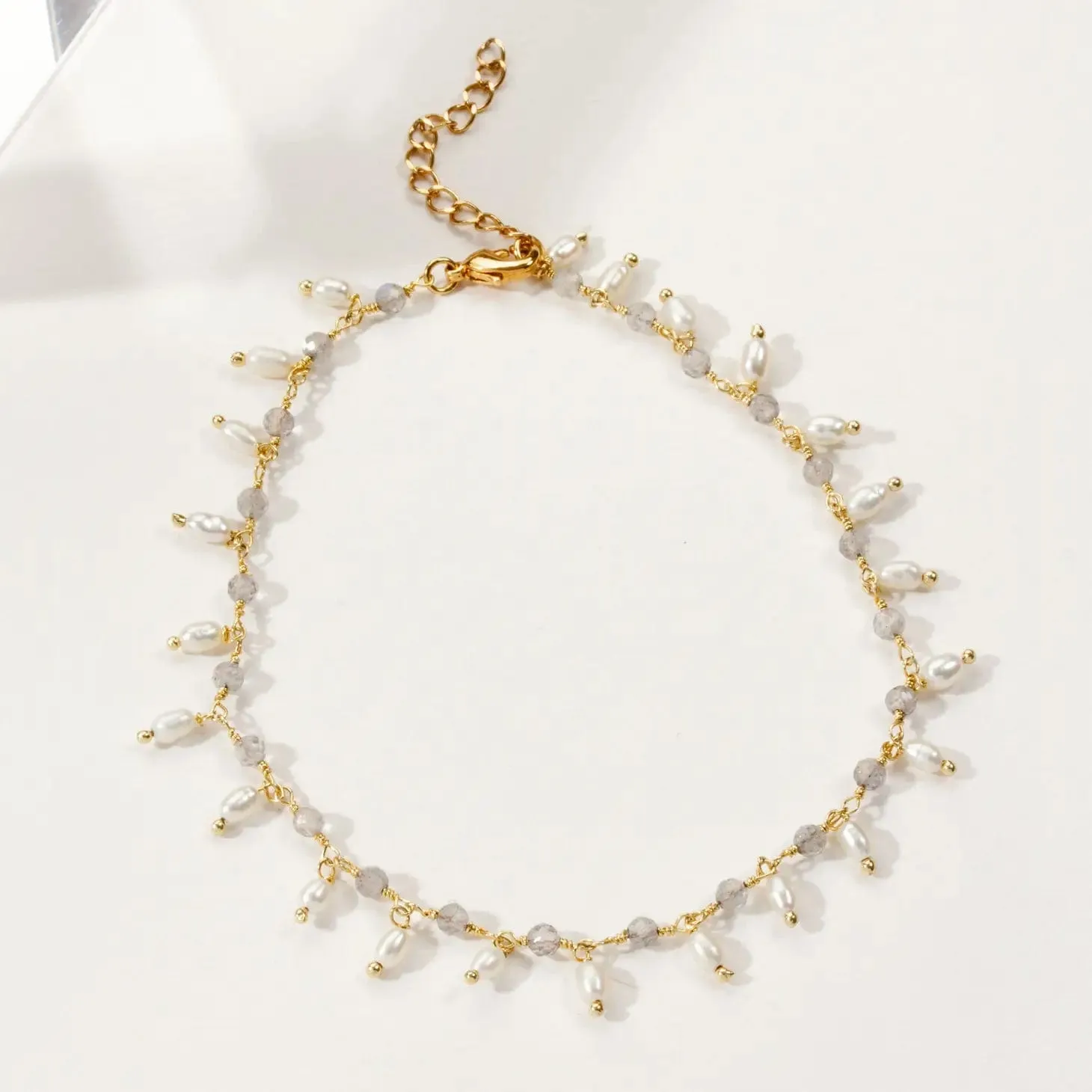 Franklin Street Freshwater Pearl Anklet