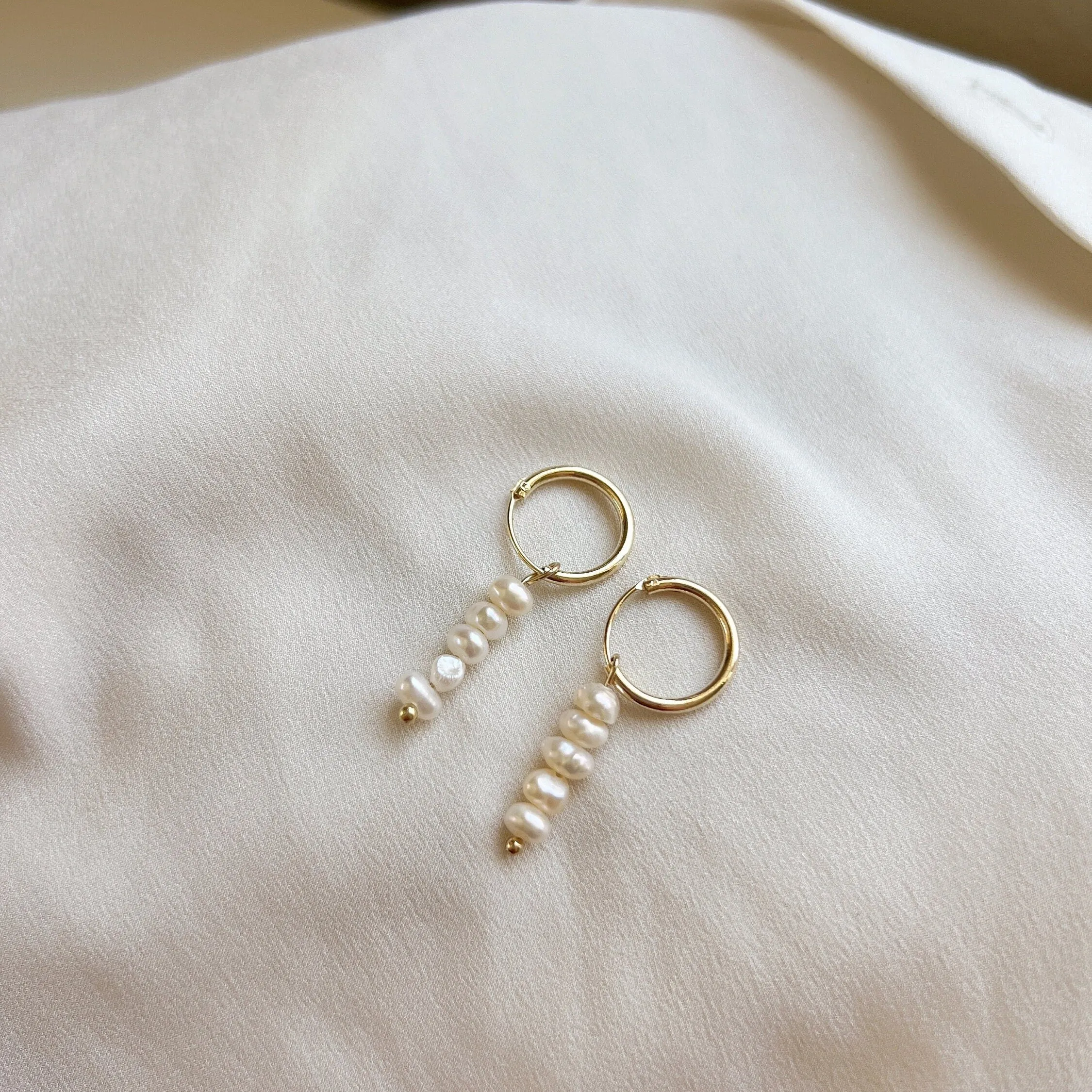 Freshwater Pearl Drop Earrings