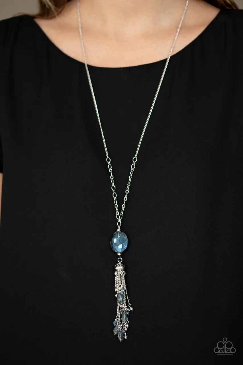 Fringe Flavor Blue Paparazzi Necklace