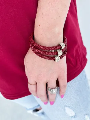 Gameday Jenny Braided Bracelet