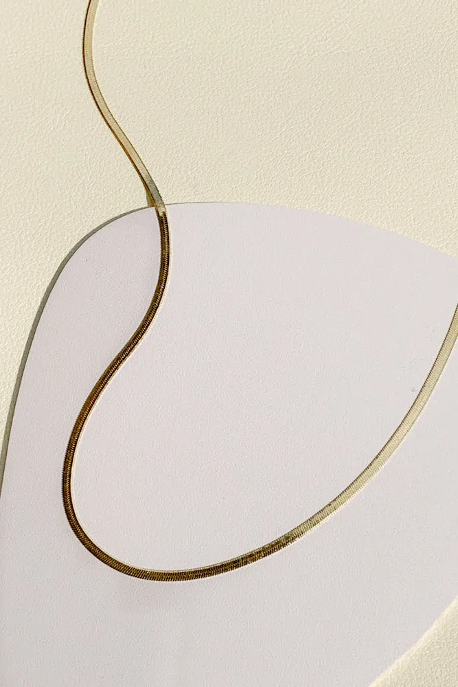 Geetha Snake Chain Necklace (925 Silver)