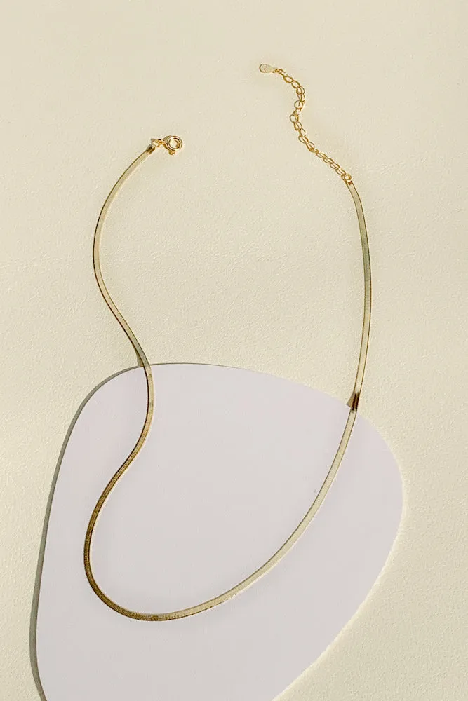Geetha Snake Chain Necklace (925 Silver)