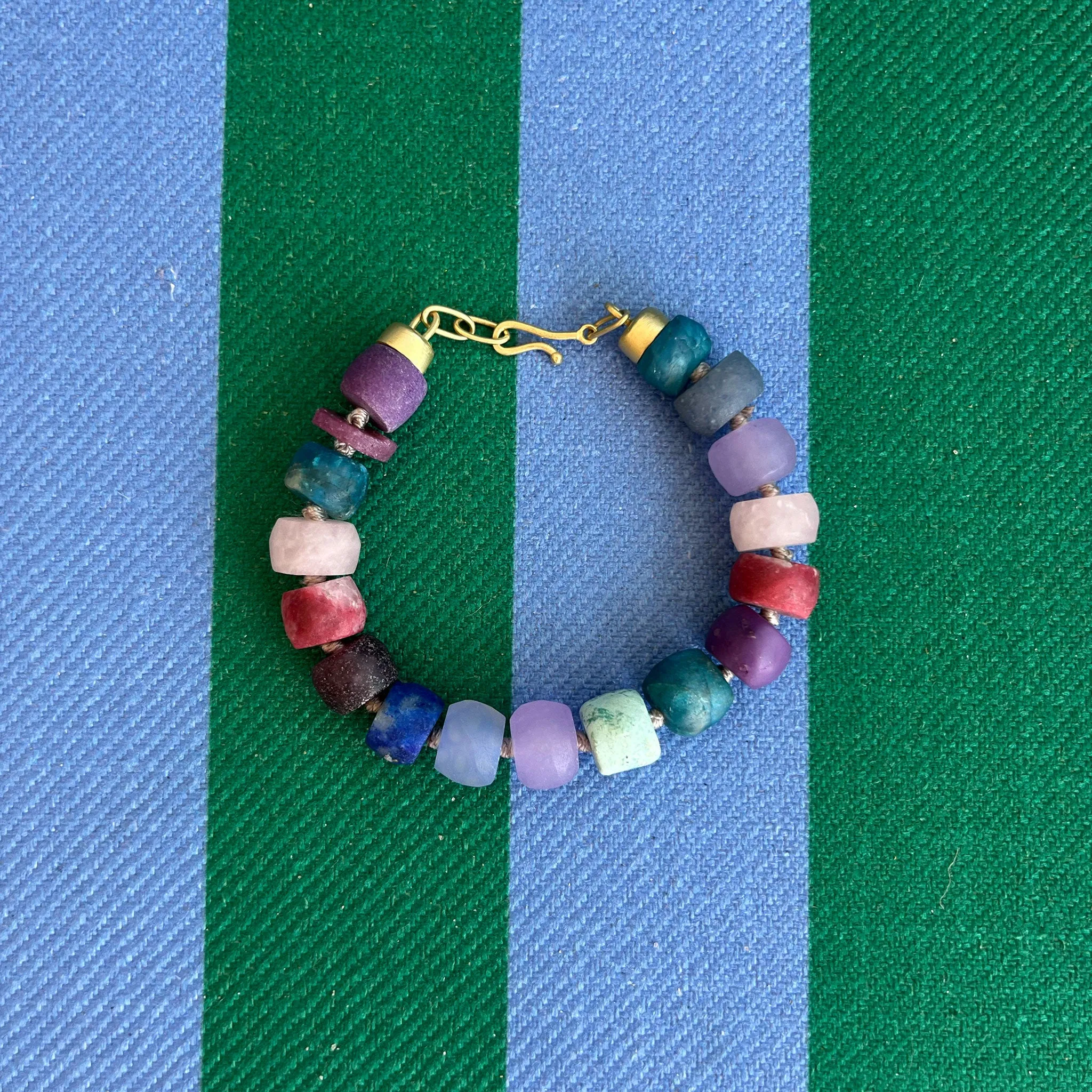 Gemstone Beaded Bracelet by Brooke Gregson