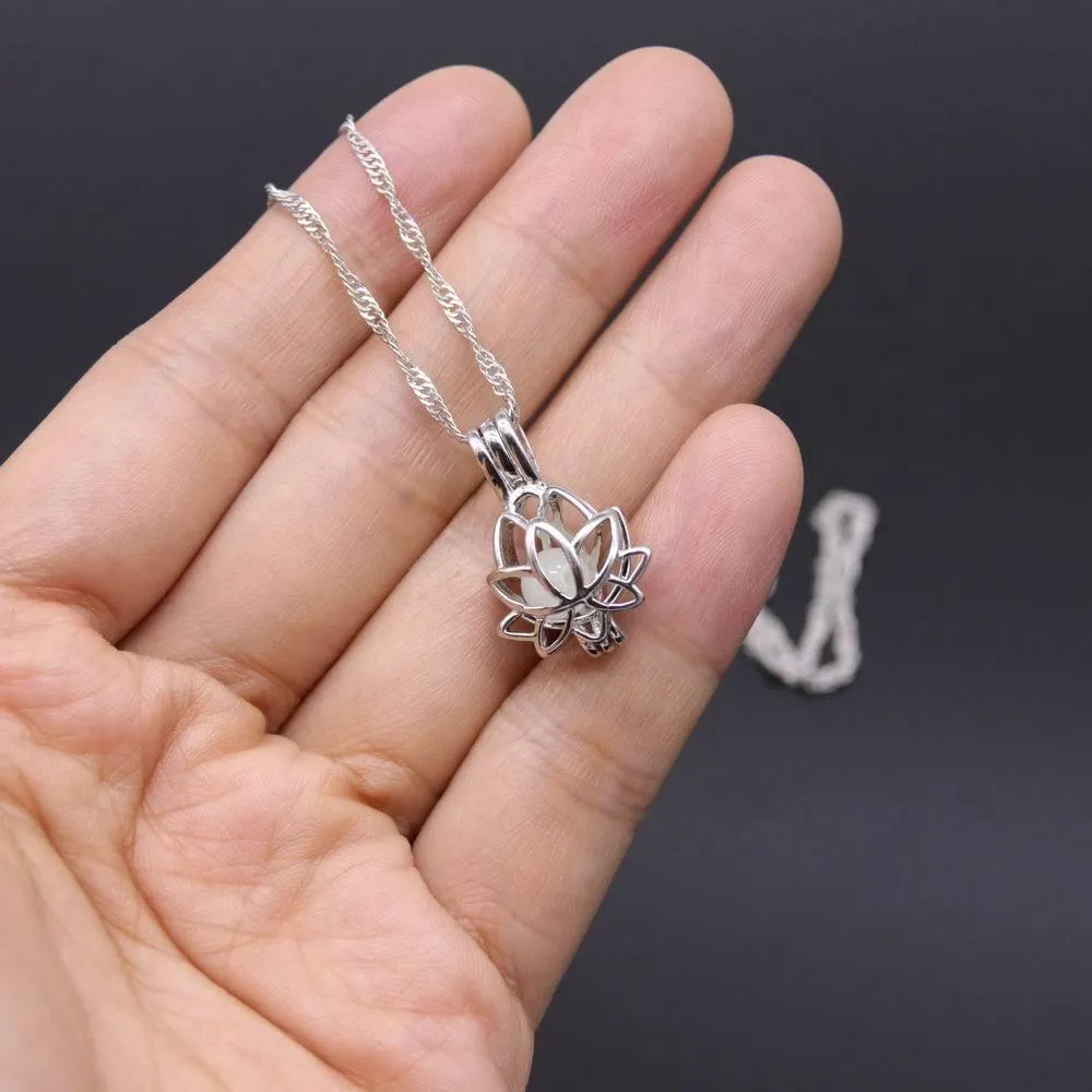 Glow-In-The-Dark Pendant Necklaces