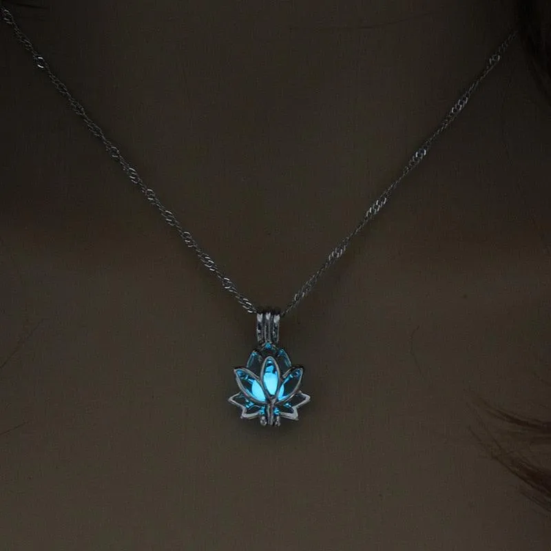 Glow-In-The-Dark Pendant Necklaces