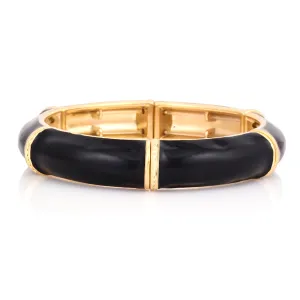GOLD BLACK STRETCH BRACELET  #SA-GLB2611 (AJ4/SHOWROOM)