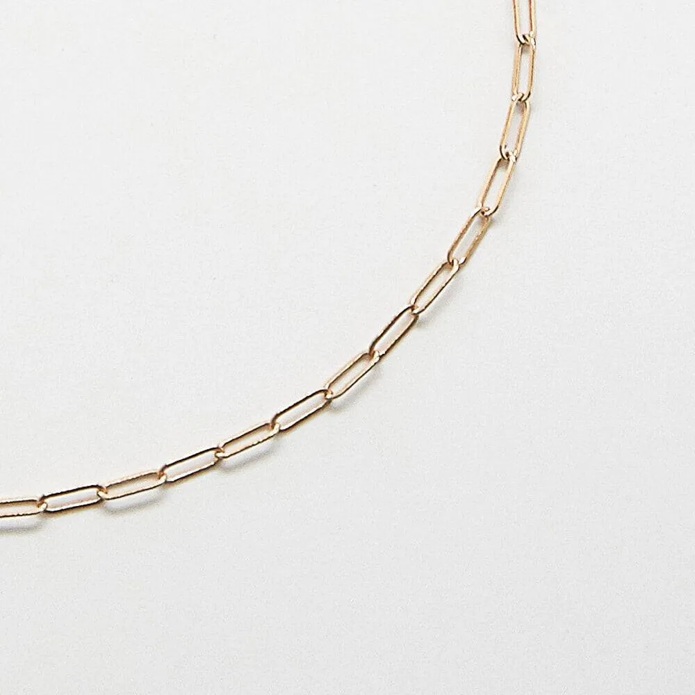 Gold Chain Link Anklet