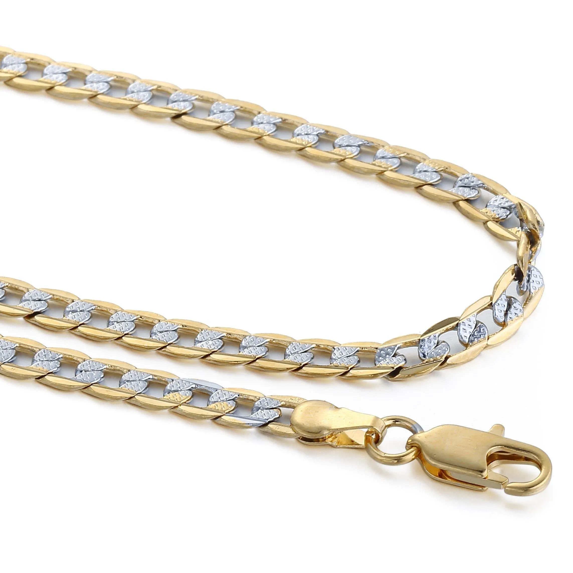Gold Chain Necklace Cuban Link