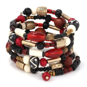 GOLD COIL  BRACELET #BR0129