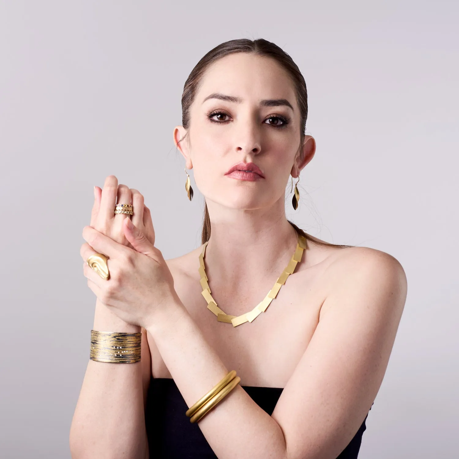 Gold Eternal Bracelet ~ 8mm