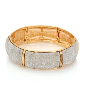 GOLD GLITTER STRETCH BRACELET #SQ414-GLGLITTER (DA1-DB1)