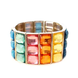 GOLD MULTI BRACELET  #SB30734_GOLD-MLT (LB19/B267/R BH14)