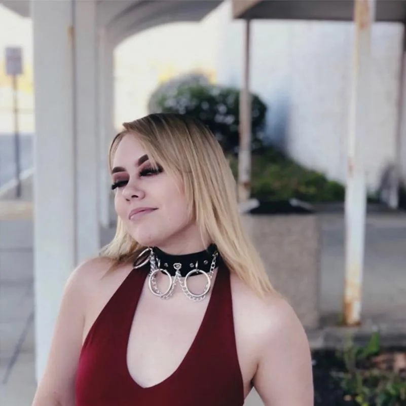 Gothic Necklaces<br> Leather