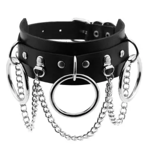 Gothic Necklaces<br> Leather