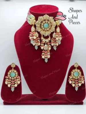 Grand Floral Choker Set