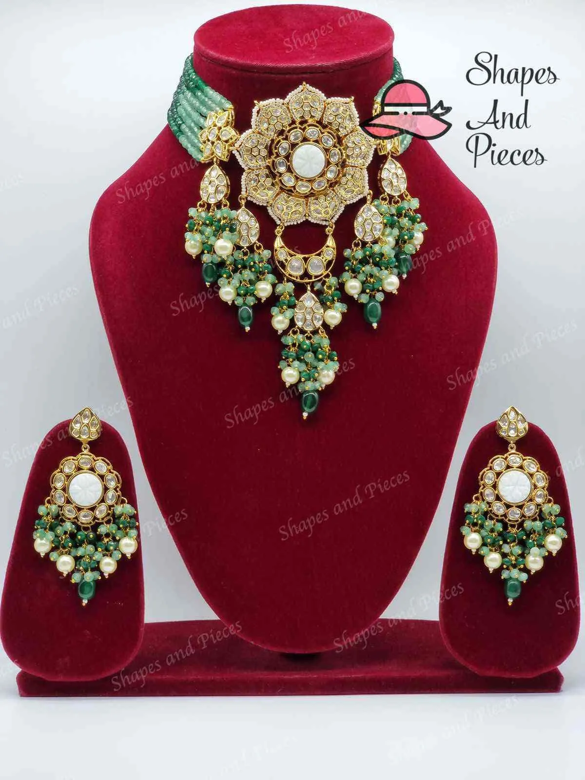 Grand Floral Choker Set
