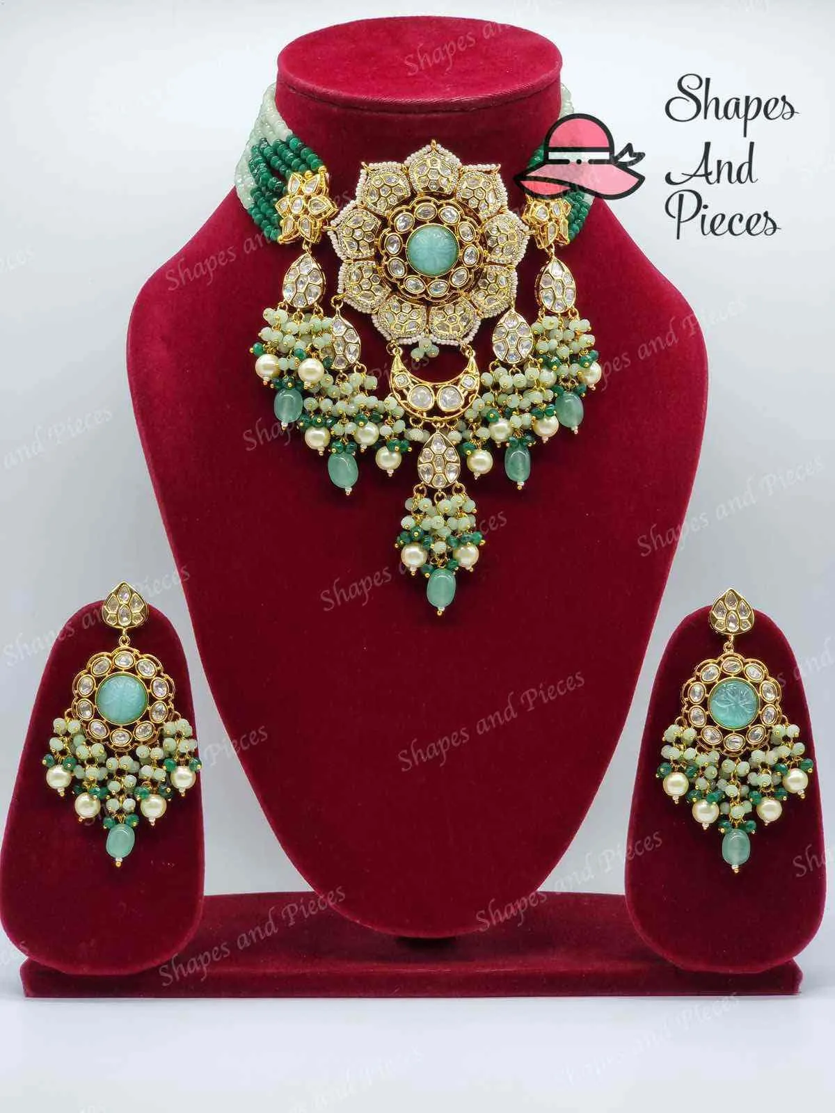 Grand Floral Choker Set