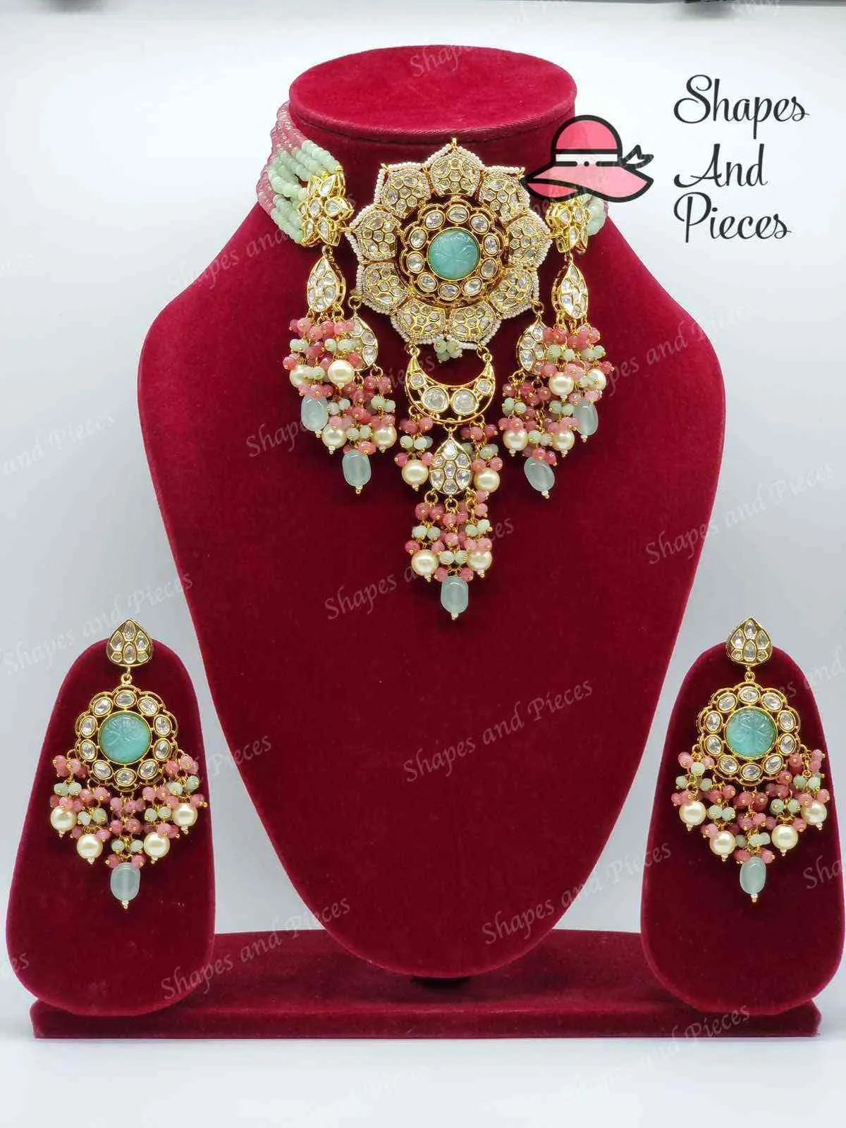 Grand Floral Choker Set