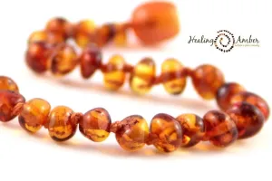 Healing Amber Multi Circle- 5.5 in