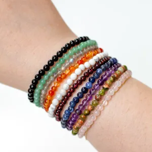 HEALING GEMSTONE BEADED BRACELETS