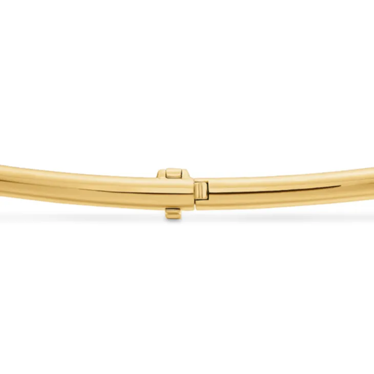 Hearts On Fire Barre 18K Yellow Gold Floating Diamond Choker Necklace