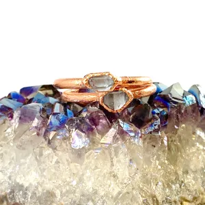 Herkimer Diamond Ring | April Birthstone