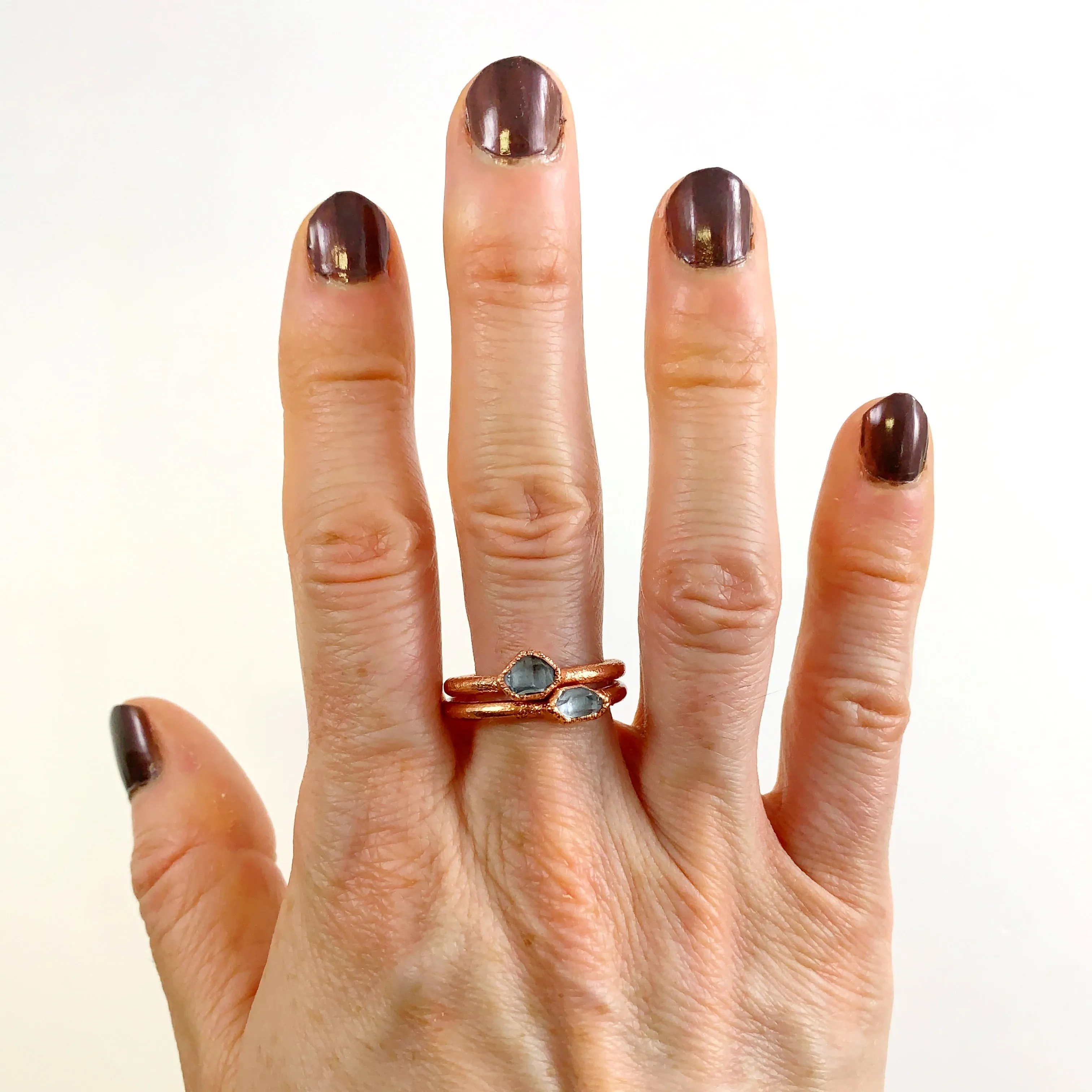 Herkimer Diamond Ring | April Birthstone