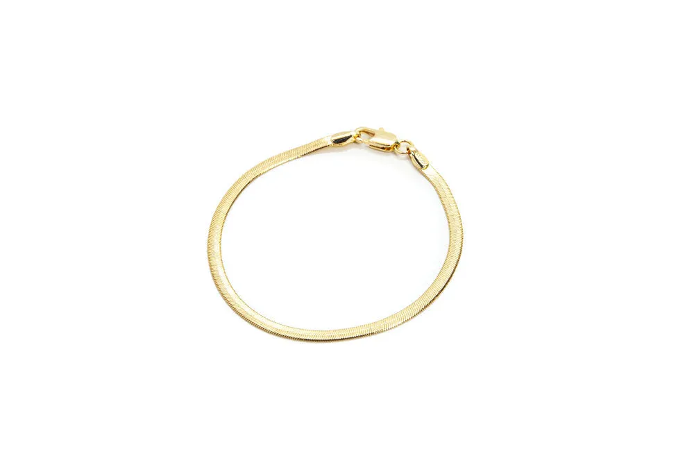 Herringbone Anklet