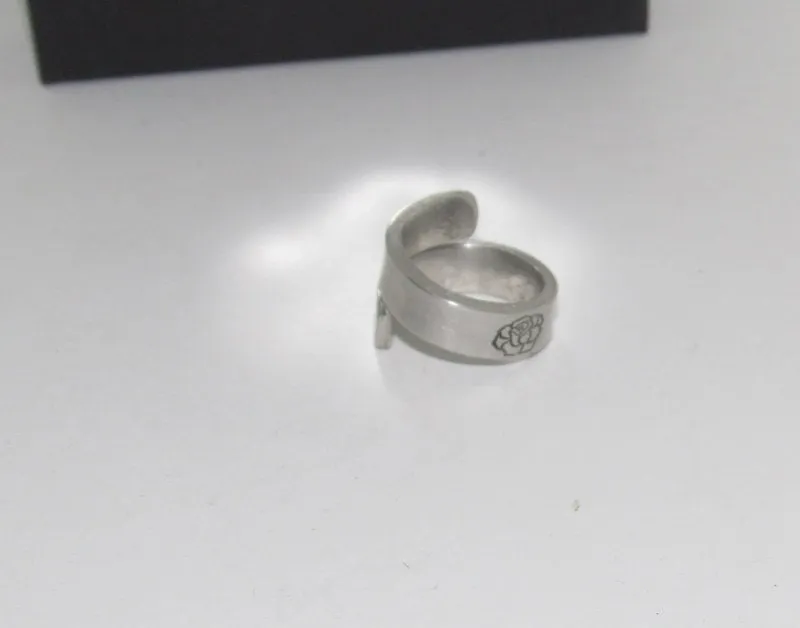 I am enough pewter wrap ring, daily inspiration rings, pewter wrap ring, stamped jewelry , personalized rings, custom rings