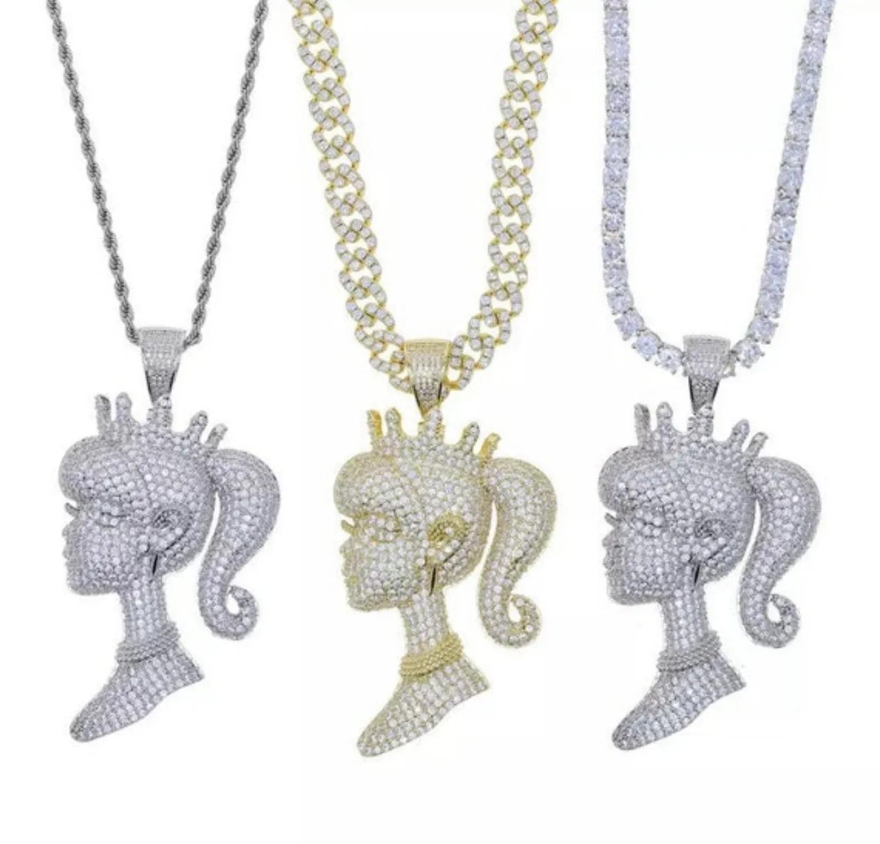 ICE QUEEN Pendant Necklaces