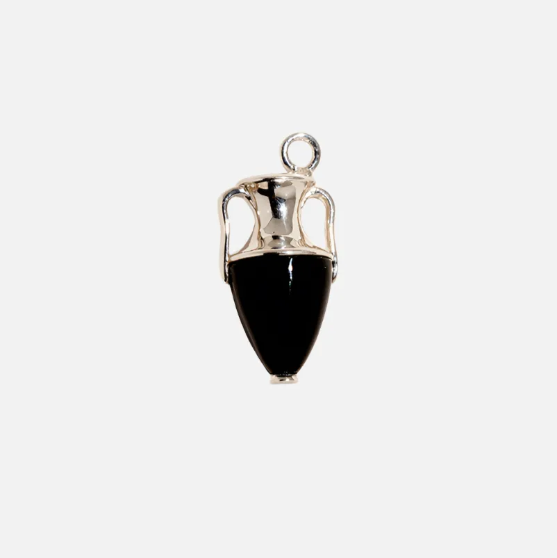 Inlay Vessel Charm, Onyx