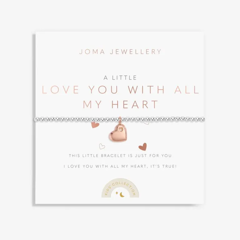 Joma A Little Love You With All My Heart Children's Bracelet
