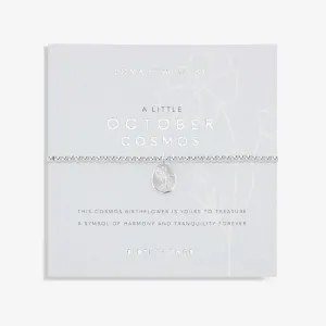 Joma Birthflower A Little October Cosmos Bracelet