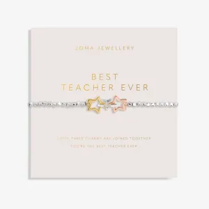 Joma Forever Yours Best Teacher Ever Bracelet