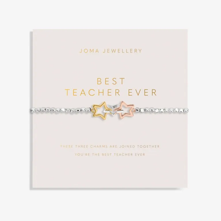 Joma Forever Yours Best Teacher Ever Bracelet